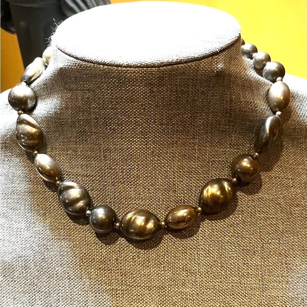 Vintage Dauplaise Silver Tone Necklace